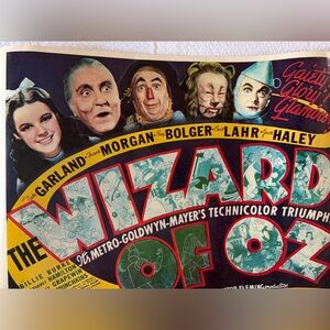 Wizard of Oz Movie Poster 27”x20”